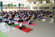 Sri Sri Ravishankar Vidya Mandir-Yoga Activity